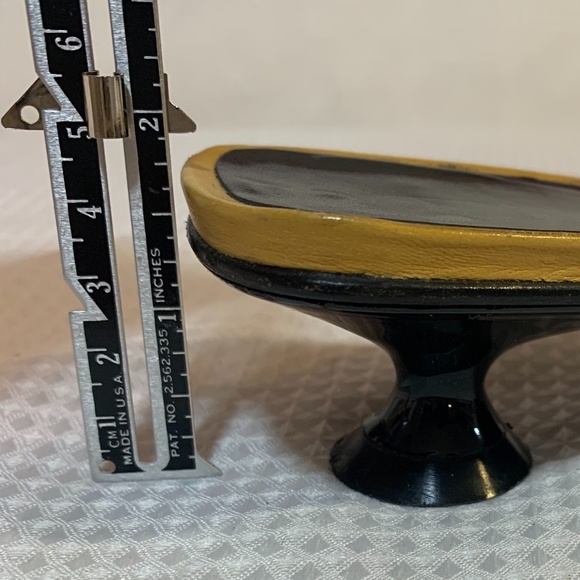 Divina Italian sandals with cute heel Sz ~6 - Picture 3 of 5